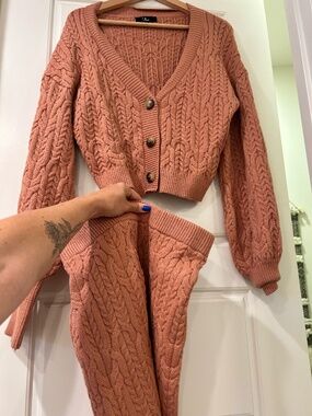 Lulus sweater dress 2 piece set